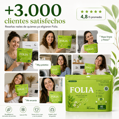 Jabón Para Lavar Ropa En Hojas Ecológico Sin Químicos